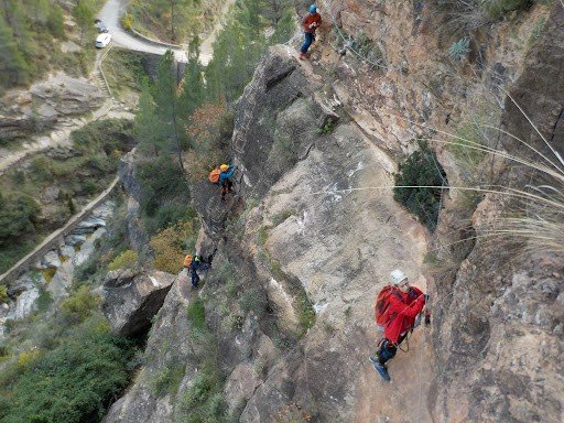 Vía ferrata La Muela 